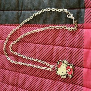 little girl Hello Kitty necklace